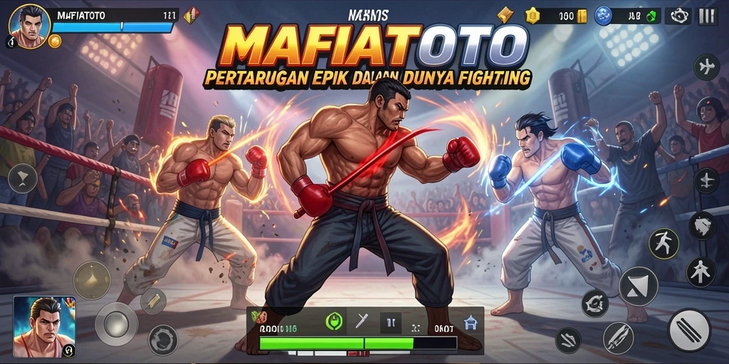 Tangkapan layar MAFIATOTO menampilkan aksi pertarungan yang mendebarkan dan grafik yang fantastis.