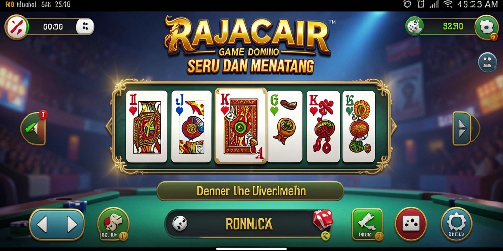 Tampilan gameplay menarik dari RAJACAIR yang memukau.
